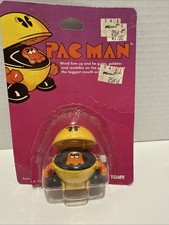 Vintage Pac Man New in Package Wind-up Toy - 1982 Tomy Corp. U27