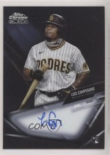 2021 Topps Chrome Black Chrome Black Auto Luis Campusano #CBA-LCA Auto k7p