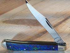 Case XX 101048 SS BLACK SEA DICHROLAM Slimline Trapper Knife