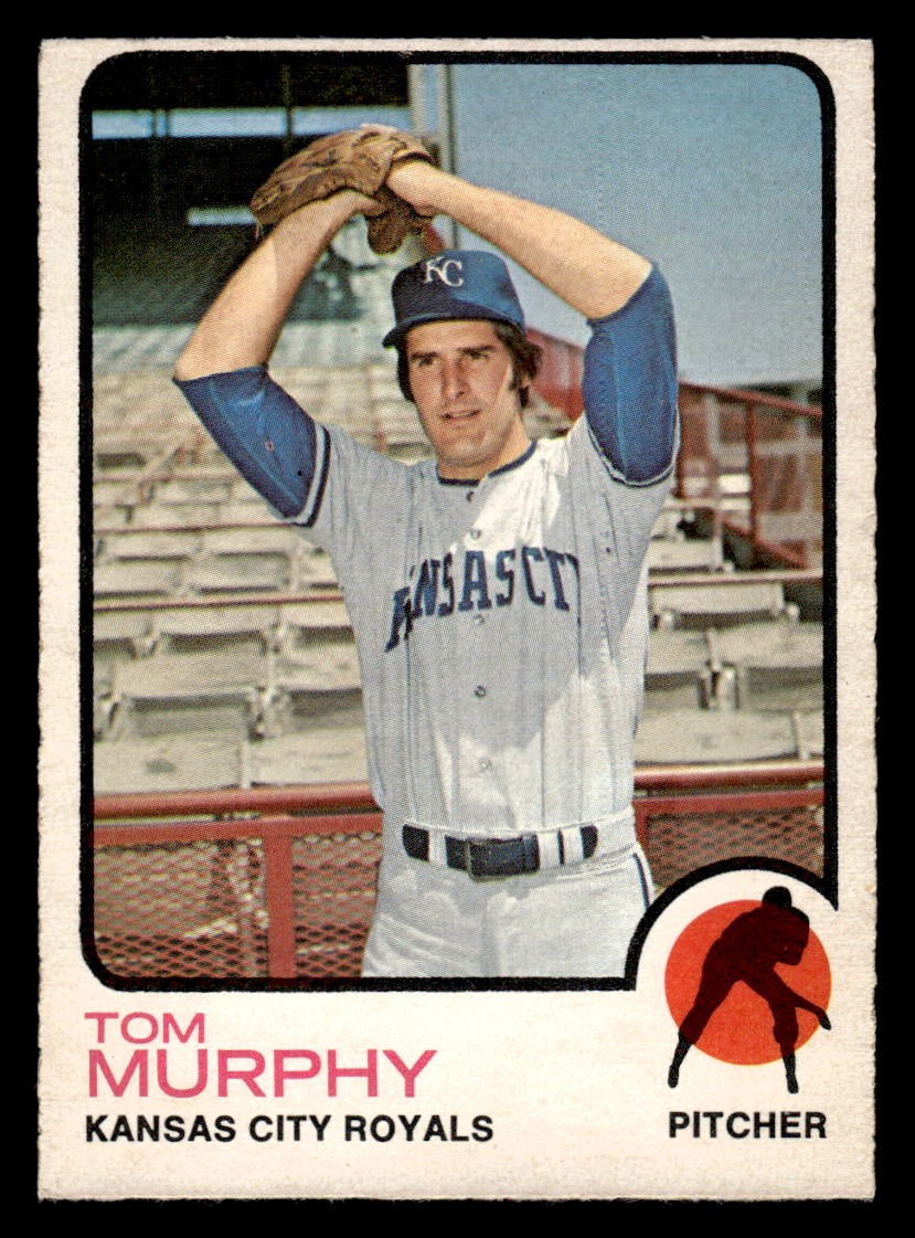 1973 O-Pee-Chee Baseball Tom Murphy #539 Kansas City Royals OPC
