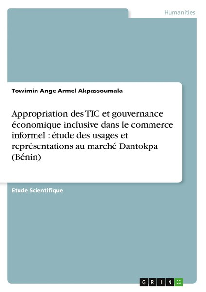 Towimin Ange Armel Akpassoumala | Appropriation Des Tic Et Gouvernance...-image