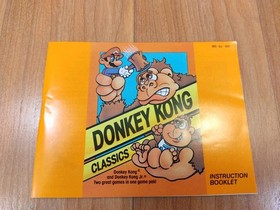 Nr MINTY BOX CIB Donkey Kong Classics complete in nes Collector lot CLEAN A+