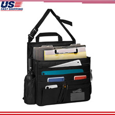 Car Backseat Organizer Kids, Hanging Front Seat Storage 10 Pockets, Laptop Comp