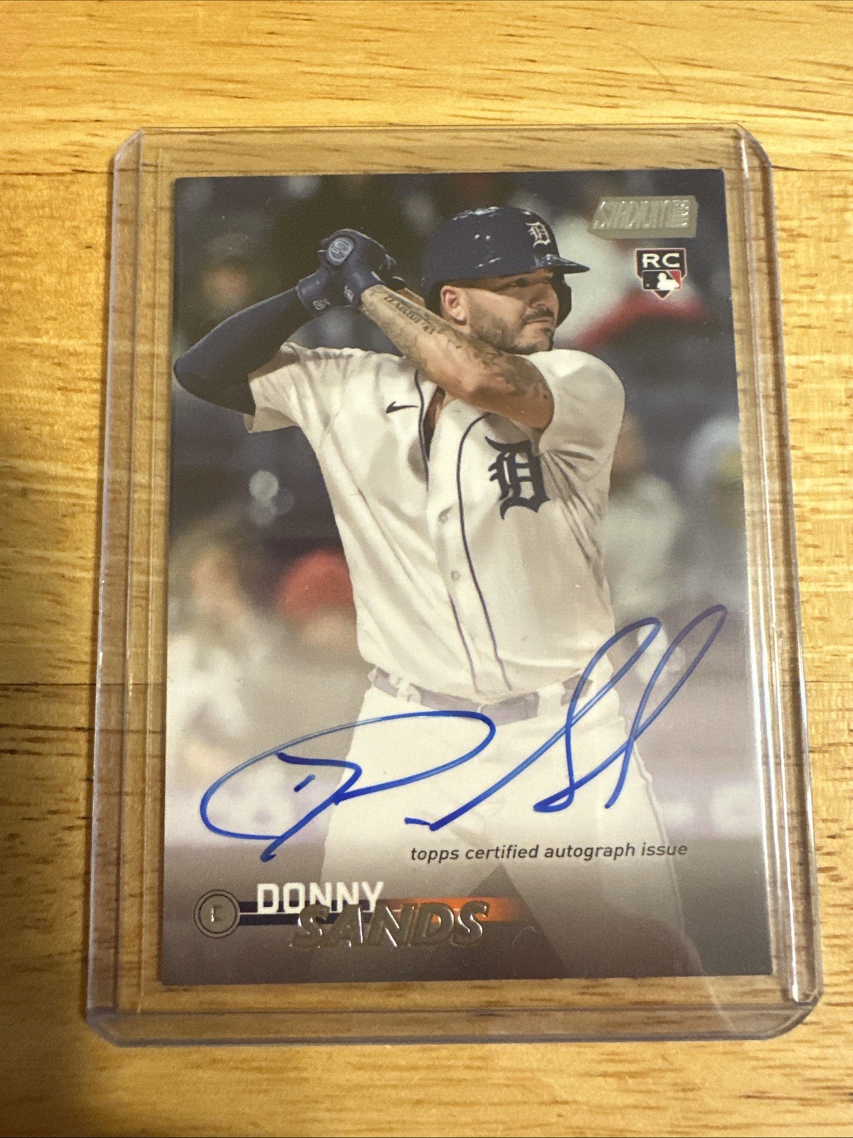 2023 Topps Stadium Club - Autographs Donny Sands #SCBA-DSS (AU, RC)