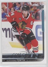 2018-19 Upper Deck Young Guns Alexandre Fortin #490 0m8e