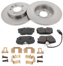 Bremsensatz Scheibenbremse Hinterachse für VW TRANSPORTER T4 Kasten Bus