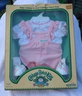 IN ORIGINAL BOX 1983 CABBAGE PATCH KIDS PINK GINGHAM OUTFIT COLECO