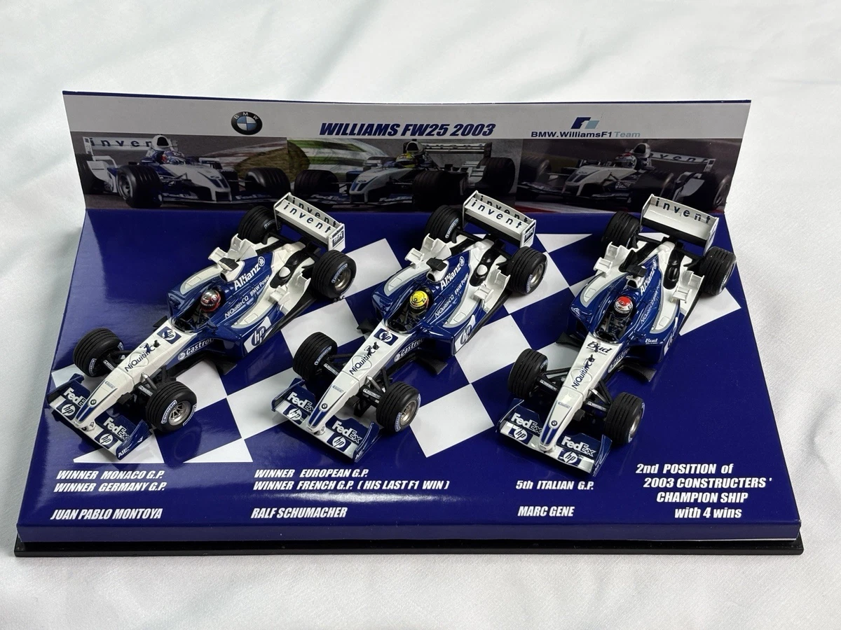 Williams Diecast Racing Cars 2003 Vehicle Year for sale | eBay