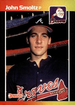 1989 Donruss #642 John Smoltz Rookie RC