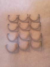 170mm Floplast Gutter Clips Pack  of 12 Grey