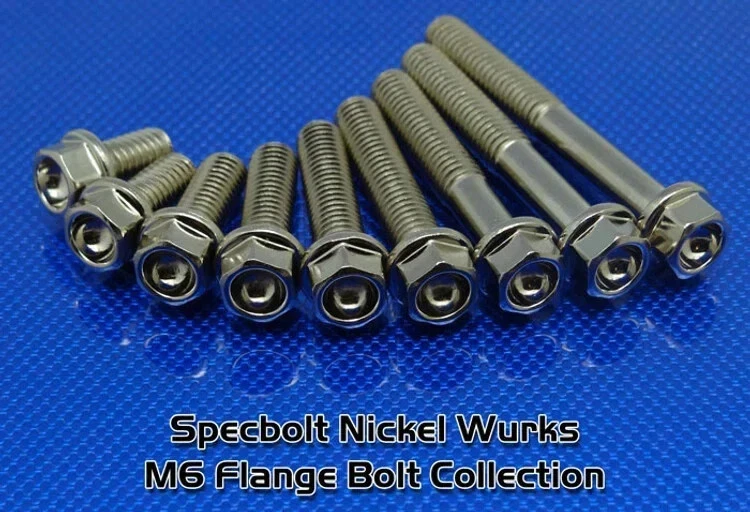 Kit de pernos Husqvarna Dressup (nickel wurks) TC125 TC250 TE250 FC250 FC350 SM450R Foto 3 de 4