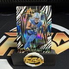 2025 Panini Select Football Zebra Shock Amon-Ra St. Brown #170