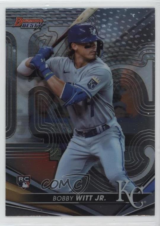 2022 Bowman's Best Bobby Witt Jr #13
