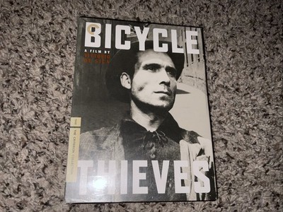Bicycle Thieves (DVD) Criterion Collection NEW First Printing De Sica w/ Book FS