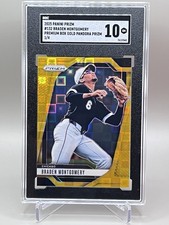 SGC-10! 2025 Panini Prizm PANDORA PREMIUM SET GOLD BRADEN MONTGOMERY 1/4 #132!