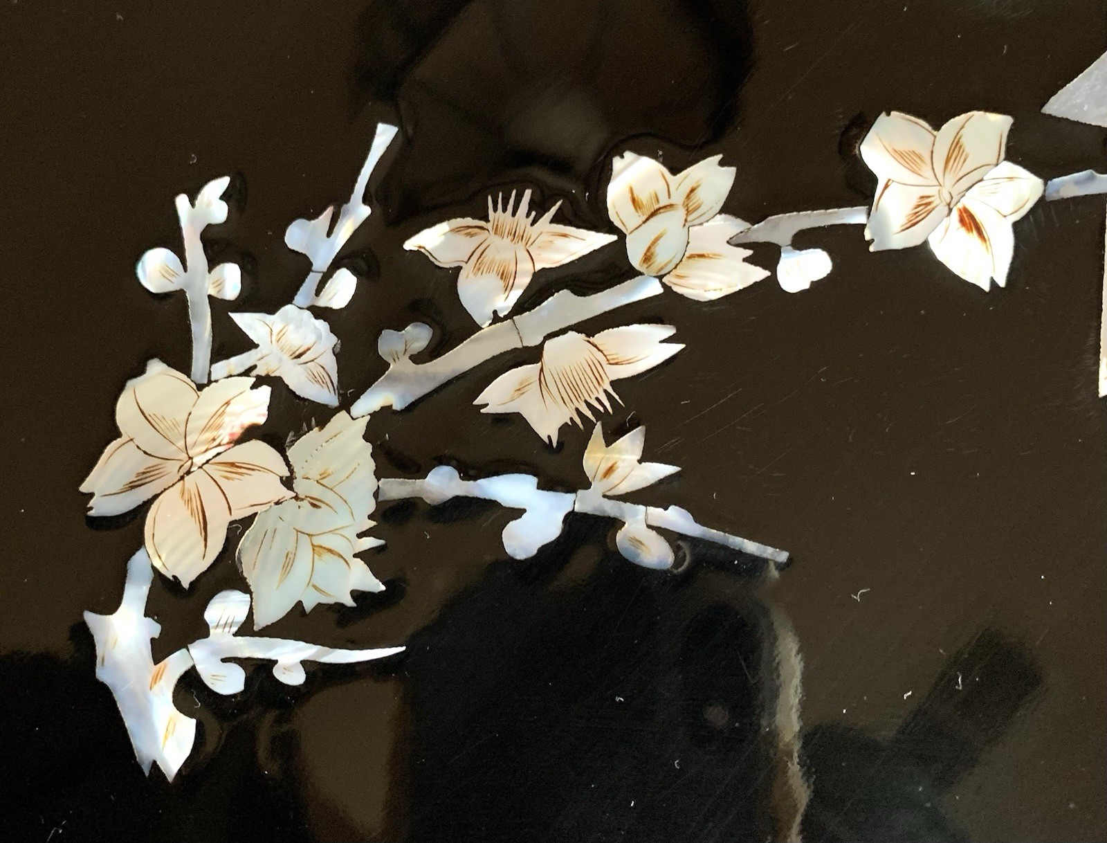 Vintage Mother Of Pearl Abalone Wall Art Musicians Playing Instruments 20” X 8”