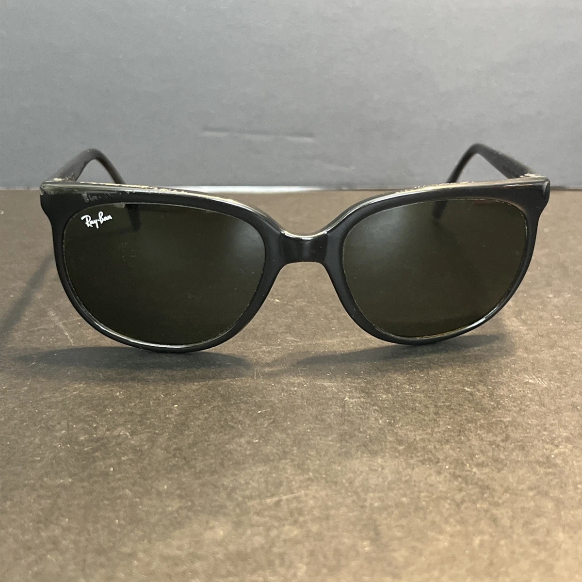 Vintage 80s Ray-Ban Cats ski sunglasses black Vintage Ray Ban B&L CATS 5000 W025 Black G-15 Made in France  main image 2