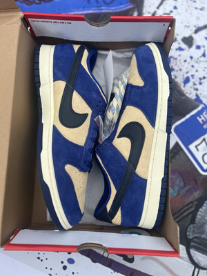 Size 14.5 - Nike Dunk LX Low Blue Suede W