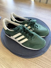 UK size 7.5 - adidas USA 84 classic trainers green white