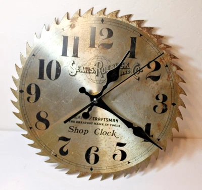 Craftsman Saw Blade Clock for sale | eBay