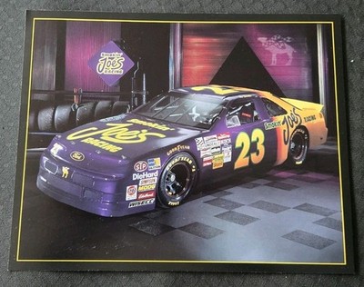 VINTAGE #23 Jimmy Spencer Camel Hero Card 8x10 Postcard NASCAR Racing Ad