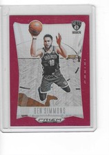 2023-24 Panini Prizm Deca - Ben Simmons #12 Red Prizm /199