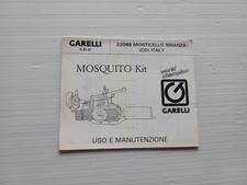 Garelli 50 Mosquito Kit 1990 manuale uso manutenzione originale italiano