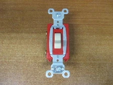 Pass & Seymour Ivory COMMERCIAL Toggle Light Switch 20A CS20AC1-I