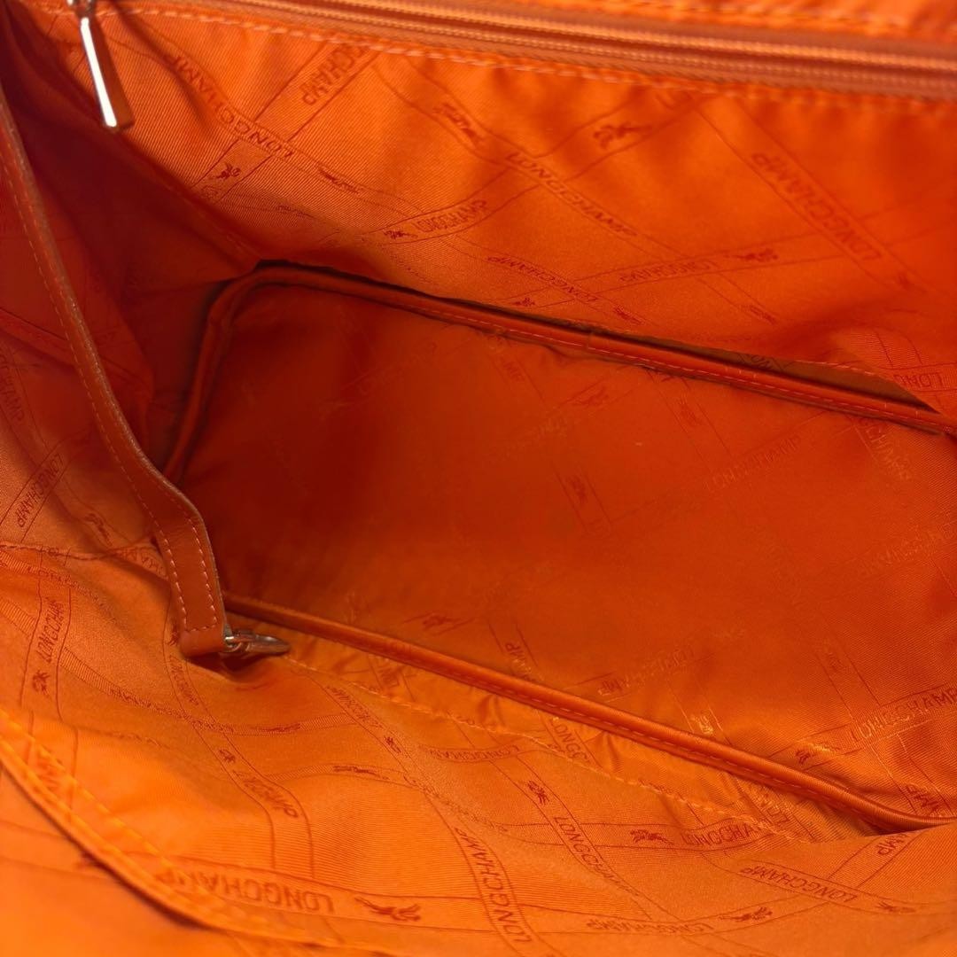 Excellent condition Longchamp grained leather han… - image 13