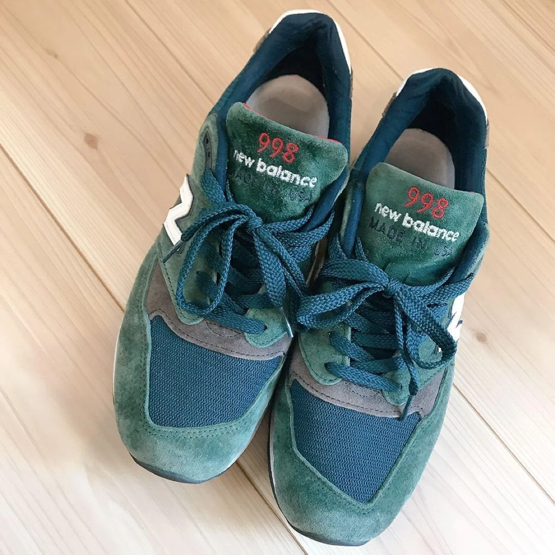 New Balance 998 Made in USA Age of Exploration - Dark Green for
