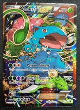 Pokemon TCG Venusaur EX Full Art Holo XY Black Star Promo Heavely Played xy123 on eBay