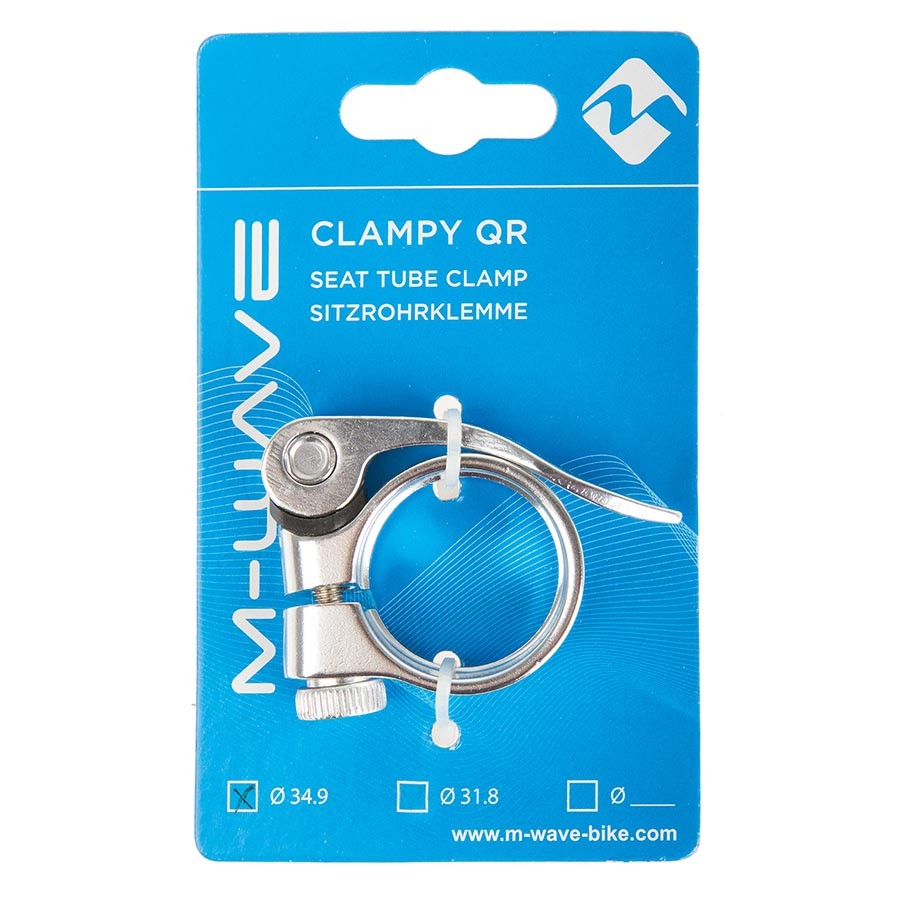 Зажим для сиденья M-Wave Clampy QR серебристый 349 мм 3190₽