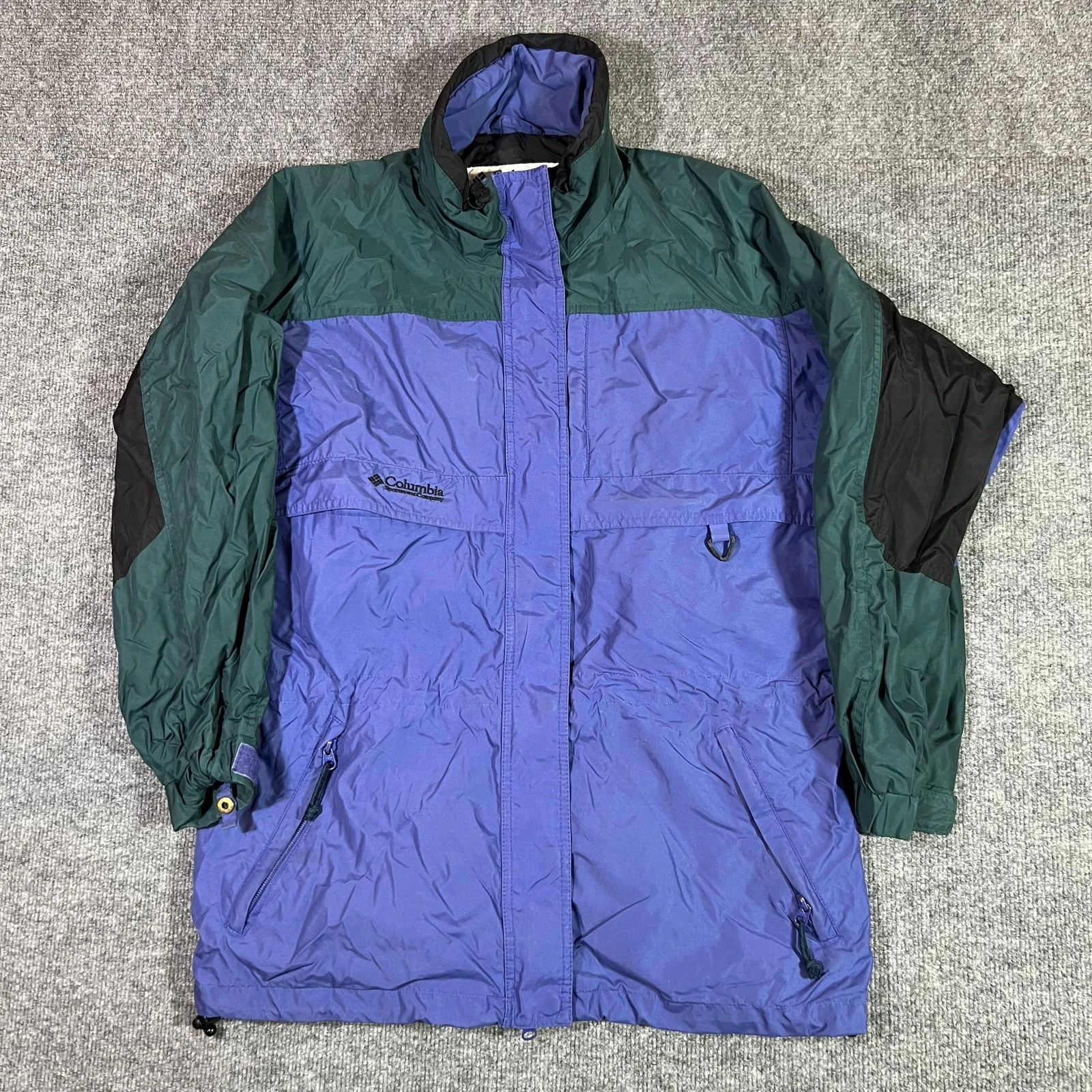 Vintage Columbia Jacket Womens Medium Snow Winter Insulated Parka Ski 90s