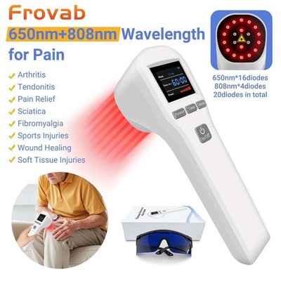 880mW Kaltlaser Therapie Soft Red Light Laser Behandlung Schmerzlinderung LLLT