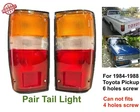 TAIL REAR LIGHT LAMP FOR 84 85 86 87 88 TOYOTA HILUX MK2 YN65 LN65 2/4WD PICKUP
