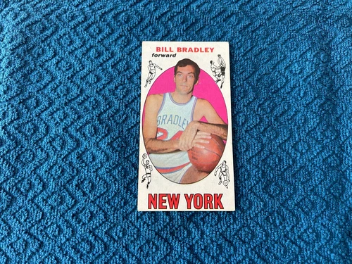 1969-70 Topps Bill Bradley Rookie #43 Knicks EX