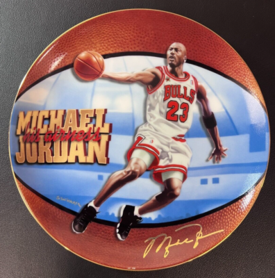 1999 Upper Deck Ltd. Michael Jordan Plate VTG #23 