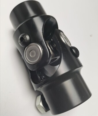 New 3/4-36 Spline X 3/4'' DD BLACK Steering U Joint Coupler Mustang II Power Rack