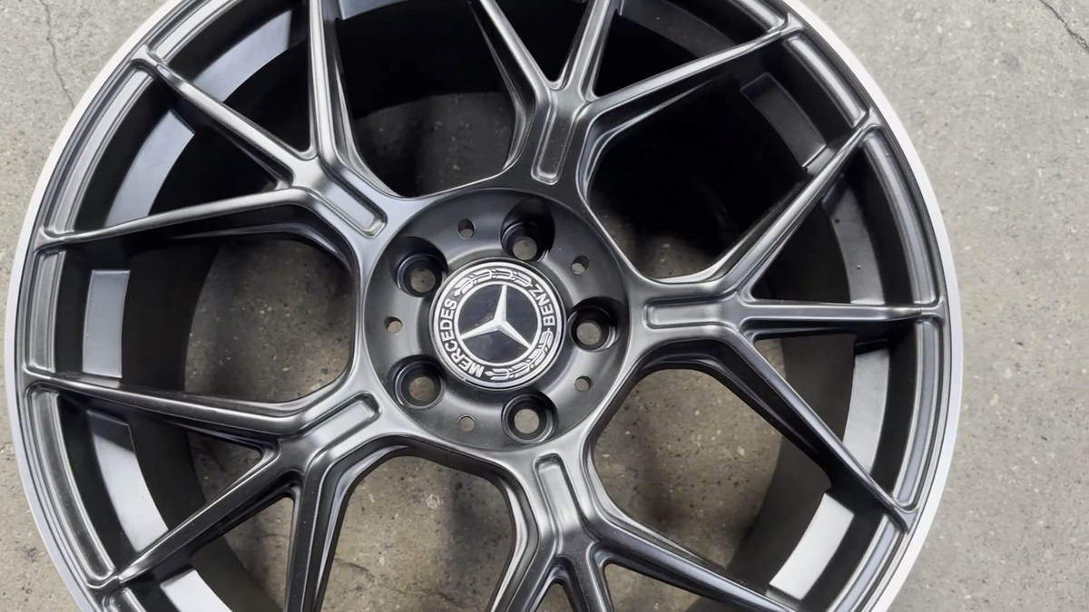 New 18x8.5 Mercedes AMG GT Design Black (4 Wheel) 5x112 fit W177