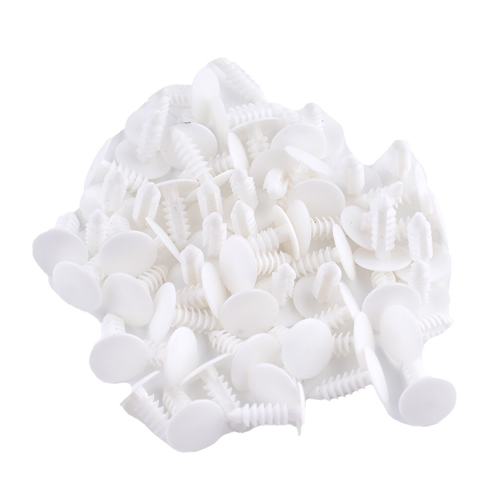Parts Clips Plastic Rivets 60pcs Door Trim Fasteners For Automotive Panel