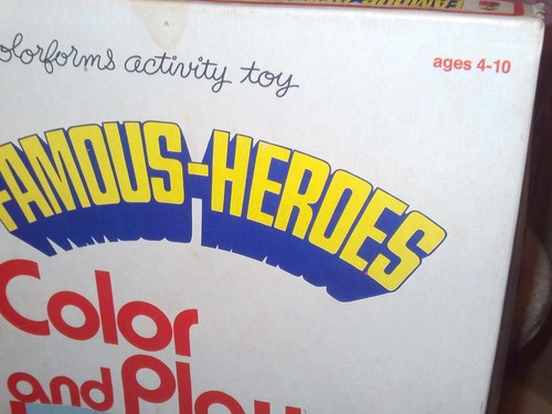HÉROES FAMOSOS COLOR & JUGAR SUPER AMIGOS RARO LIGA DE LA JUSTICIA USADO COMPLETO 1976 - Imagen 4 de 22