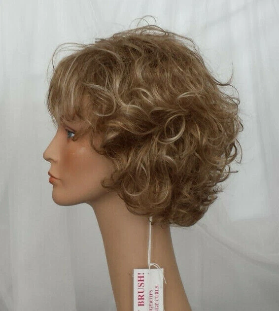 Hannah 1643 Short Curly Synthetic Bob Wig by Noriko Rene of Paris - Image 2 of 4