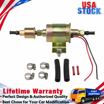 #ad Universal 12V E8012S Low Pressure Eletric Fuel Pump Petrol Diesel Gas 5 9 PSI $20.59