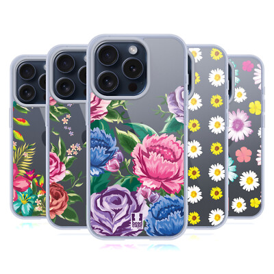 HEAD CASE DESIGNS FLOWER POWER SOFT GEL HANDYHÜLLE FÜR APPLE iPHONE HANDYS