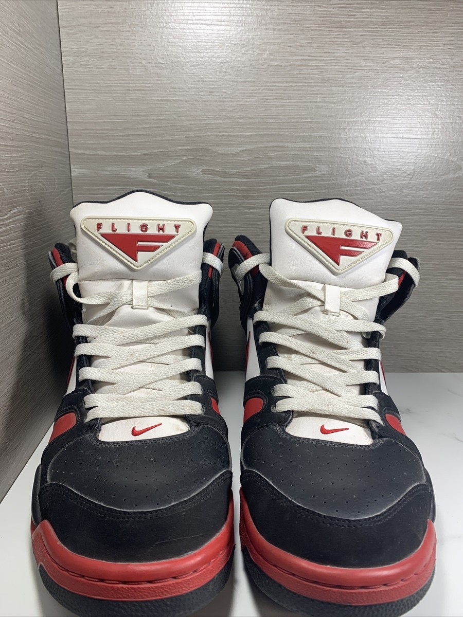 Nike Air Flight Falcon, 397204-066, Black/Red, Mens  display picture 1