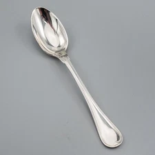 Puiforcat Consulat Silverplate Five O'Clock Teaspoon Spoon, France – 5 3/8" L