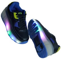 Led Wheelie Light Up Shoes With Roller Skates (blue Colour) Huge Sale Offer Led Wheelie Light Up Shoes With Roller Skates (blue Colour) Huge Sale Offer