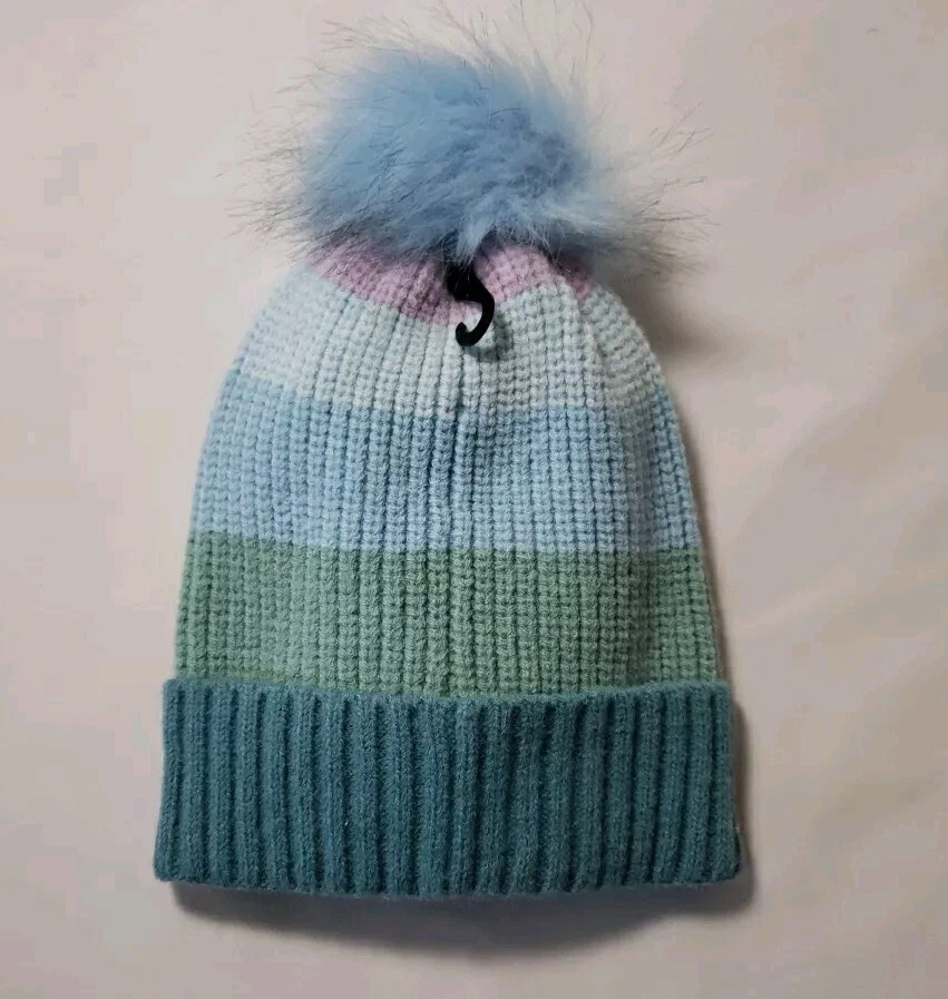 Compra a granel Venta al por mayor West Loop Niños Talla Única Invierno PomPom Sombrero y Mitones 5 Juegos Foto 3 de 4