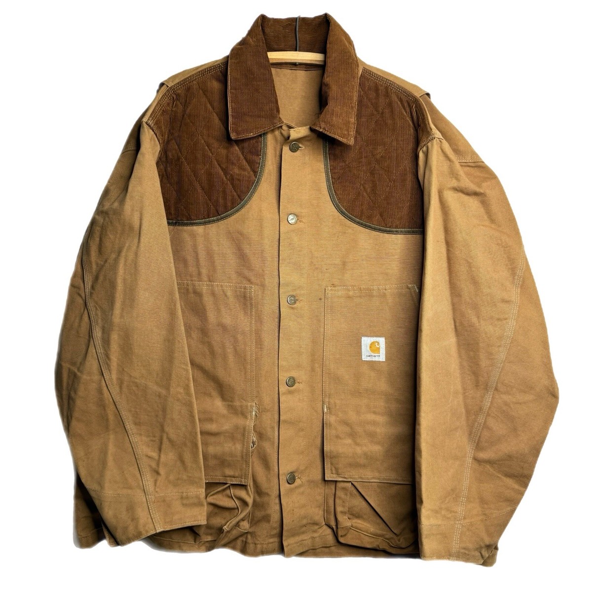 ジャケット・アウター '89 Carhartt 100th anniversary chorecoat Vintage 1989 Carhartt Hunting Chore Coat Jacket 100 Years