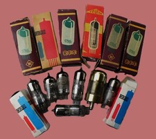 Konvolut  15 Radioröhren verschiedene Typen. RFT-TELAM-WF getestet